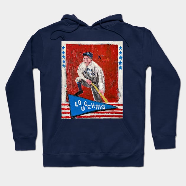 Lou Gehrig Hoodie by ElSantosWorld